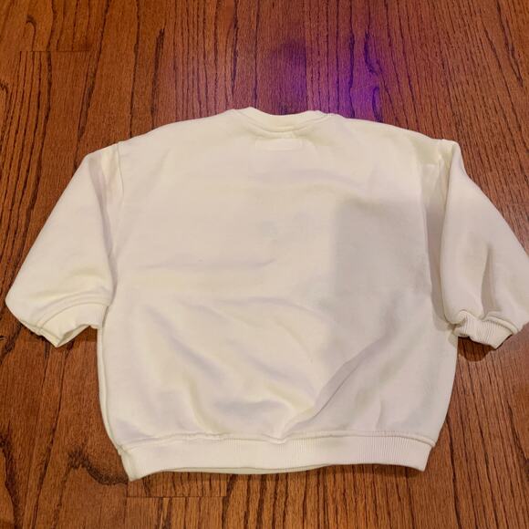 Zara Crewneck Sweatshirt Lot | Cream Multi | 12-18 months - Picture 4 of 15